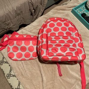 Brand new Thirty One backpack and crossbody purse